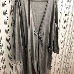 Cotton and Lace Robe